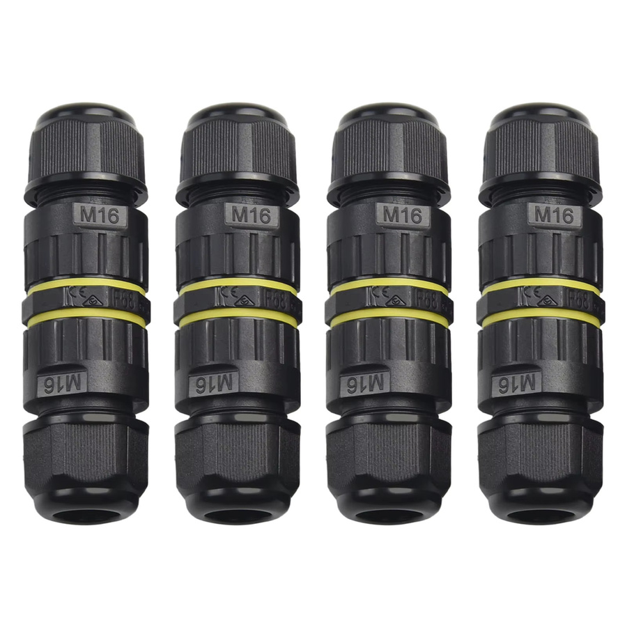 Wasserdichte 3Pin Outdoor Junction Box IP68 Elektrische Kabel Anschlussdose in Schwarz für 240V-400V - Bild 3