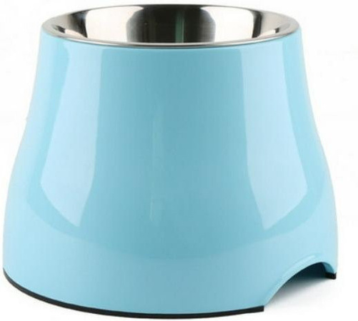 VantaGoods Futter- und Wassernapf aus rutschfestem Edelstahl in Blau, Large