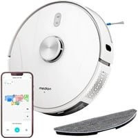 Medion MD11916 X41 SW Saugroboter mit Laser-Navigation in Weiß mit App-Steuerung und Smart-Home-Integration - Bild 1