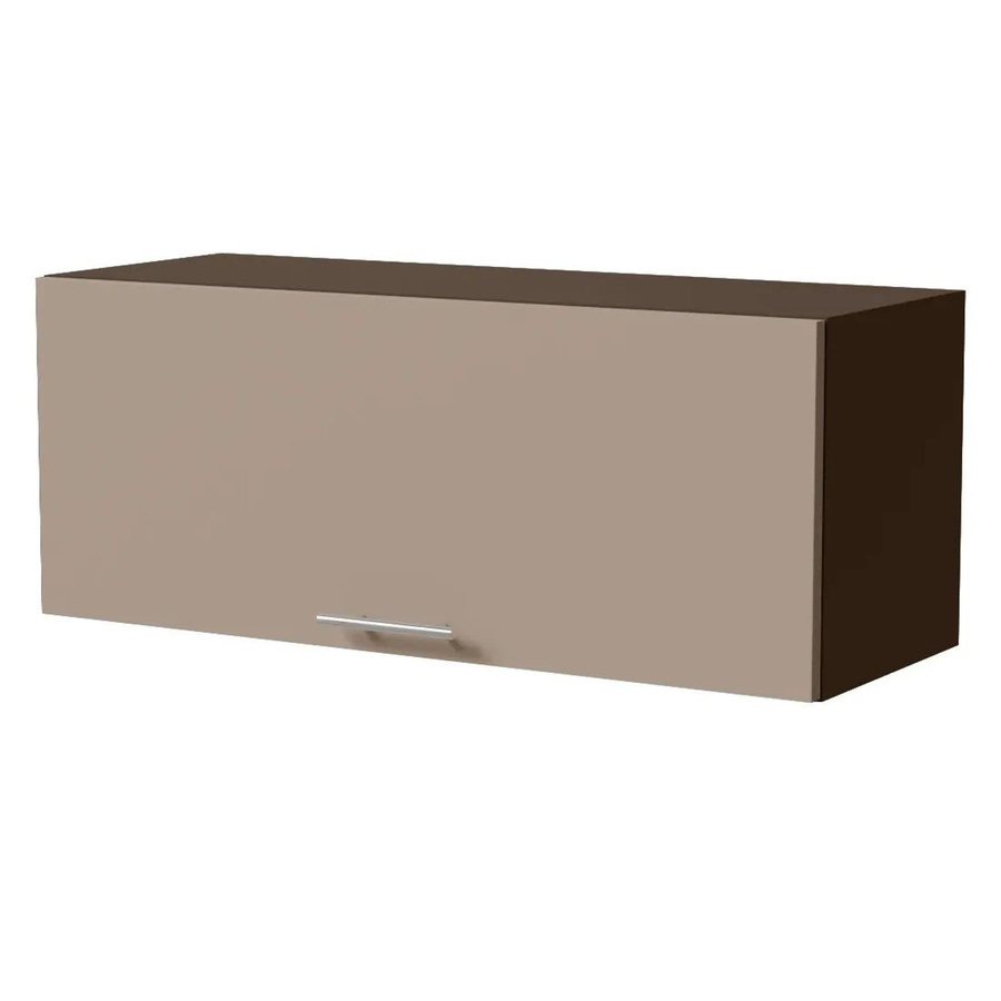 Feldmann-Wohnen Klapphängeschrank Brerra W4B/90 in Lava Graubeige Matt mit Blum Aventos Klappenbeschlag, B/T/H: 90 x 32,5 x 36 cm - Bild 2