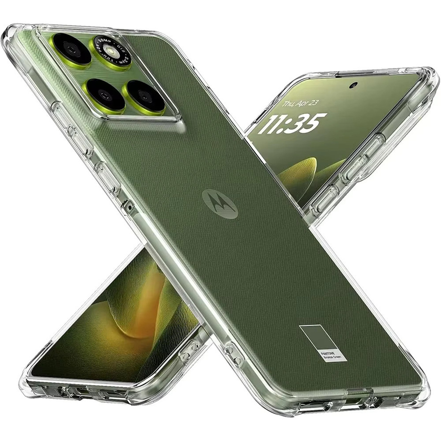 Stoßfeste Kameraschutz-Hülle aus weichem TPU für Motorola G15 G17 G05 E15 G75 G35 G55 G85 G24 G54 G84 G04 G04S G34 G45, Transparent - Bild 2