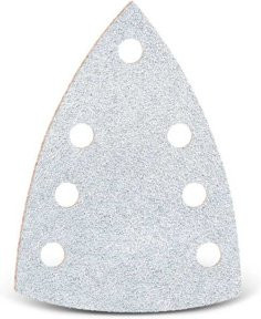 Menzer Klett-Schleifblätter K180 mit 7-Loch für Holz und Lack, B/H: 150 x 100 mm, 50er Packung - Bild 1