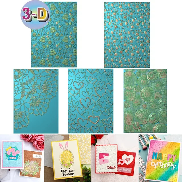 3D Prägeform Easter Celebrate Cake für DIY Papierarbeiten und Bastelprojekte, Mehrfarbig - Bild 1
