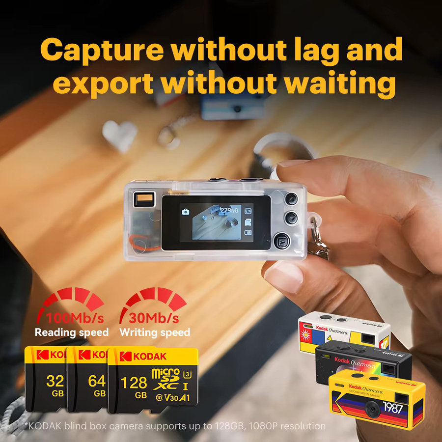 Kodak MicroSD Speicherkarte für Kamera-Design Schlüsselanhänger - Bild 2