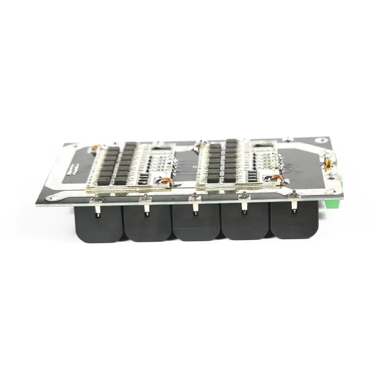 Heltec Automation Powerbank-Gehäuse für 21700 Batterien, 5S 21V Batteriepack-Aufbewahrungsbox mit BMS PCB für DIY Power Wall, Schwarz - Bild 2