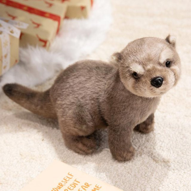Seeotter Kuscheltier, Plüschtier, braun, ab 14 Jahren - Bild 1