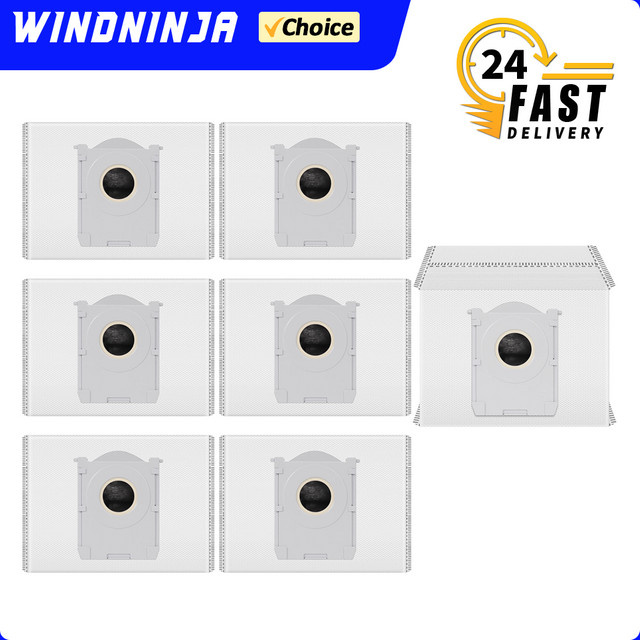 Ecovacs Staubbeutel in Weiß für Deebot X8, X9 PRO OMNI, T50 PRO OMNI, T50 OMNI, T50 MAX PRO OMNI, T80 PRO OMNI, T80 OMNI und Yeedi S14 Plus Ersatzteile - Bild 1
