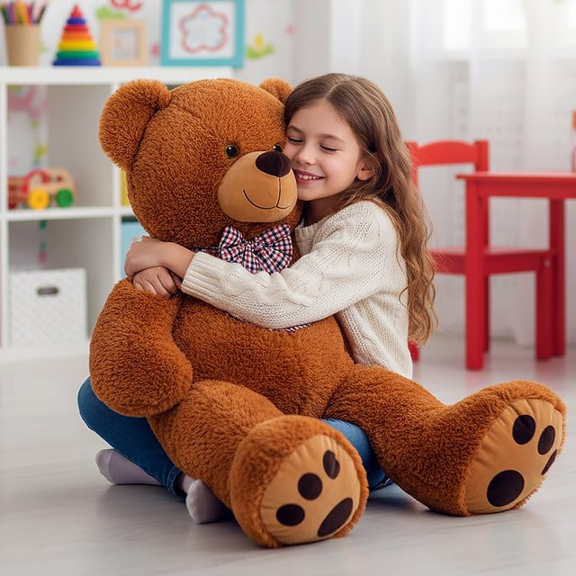 MONZANA Teddybär Plüsch Braun - Bild 1