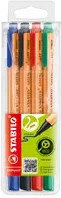 STABILO GREENpoint Fasermaler Set mit 4 Farben in Rot, Blau, Grün und Schwarz - Bild 1