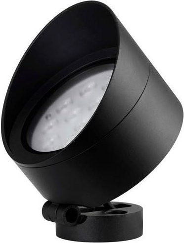 Opple LED-Flutlichtstrahler 8W Warmweiß Schwarz IP66 Outdoor Gartenstrahler aus Aluminium - Bild 1