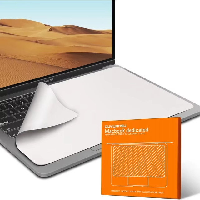 Apple Reinigungstuch für MacBook Pro Tastatur und Bildschirm - Bild 1