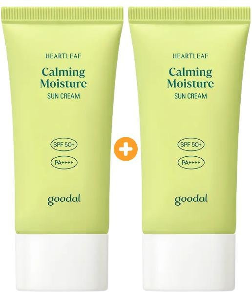 Goodal Houttuynia Cordata Sonnencreme LSF 50+, 2 x 50 ml, Empfindliche Haut - Bild 1