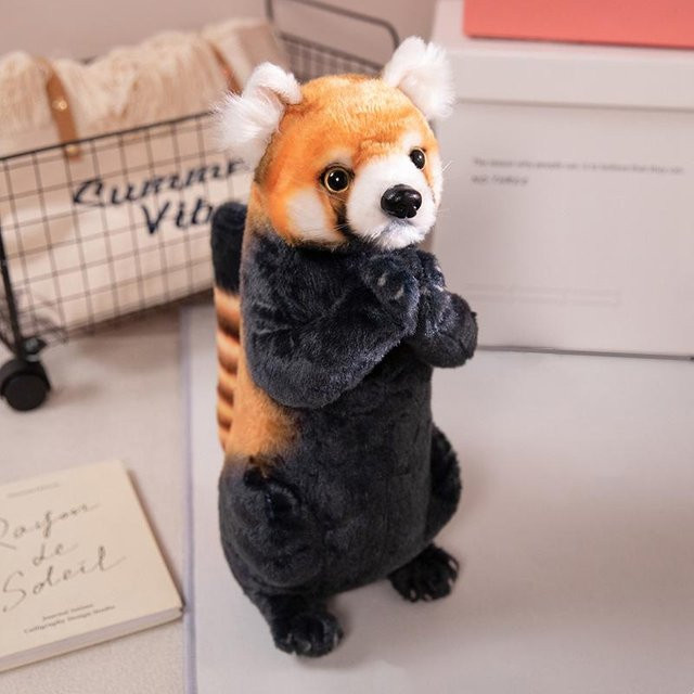 Roter Panda Otter Kurzschwanzkänguru Seeotter, Plüschtiere, 35cm, ab 14 Jahren - Bild 1