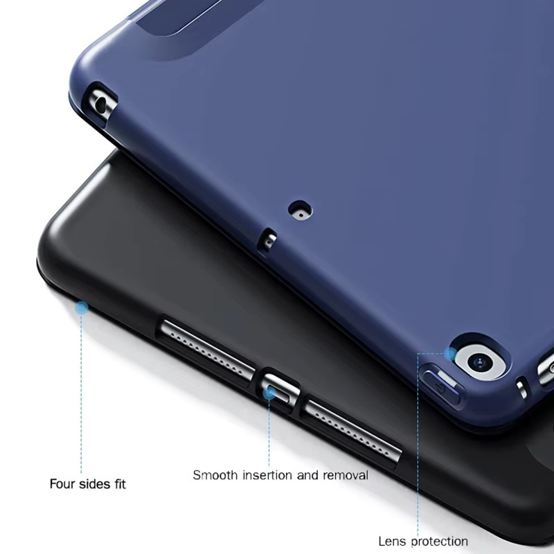 Tzion Smart Flip Cover Hülle für iPad mini 1. 2. 3. 4. 5. Generation (7,9 Zoll) in Blau mit Auto Sleep/Wake Funktion - Bild 3