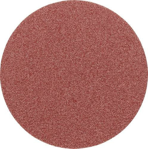 PFERD Korund Schleifscheibe selbstklebend PSA Körnung 240 Durchmesser: 30 mm, 100 Stück, Braun - Bild 1
