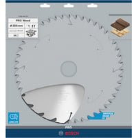 Bosch Construct Wood Hartmetall Kreissägeblatt mit 24 Zähnen, Durchmesser: 350 mm, Bohrung: 30 mm, Dicke: 3,2 mm - Bild 2