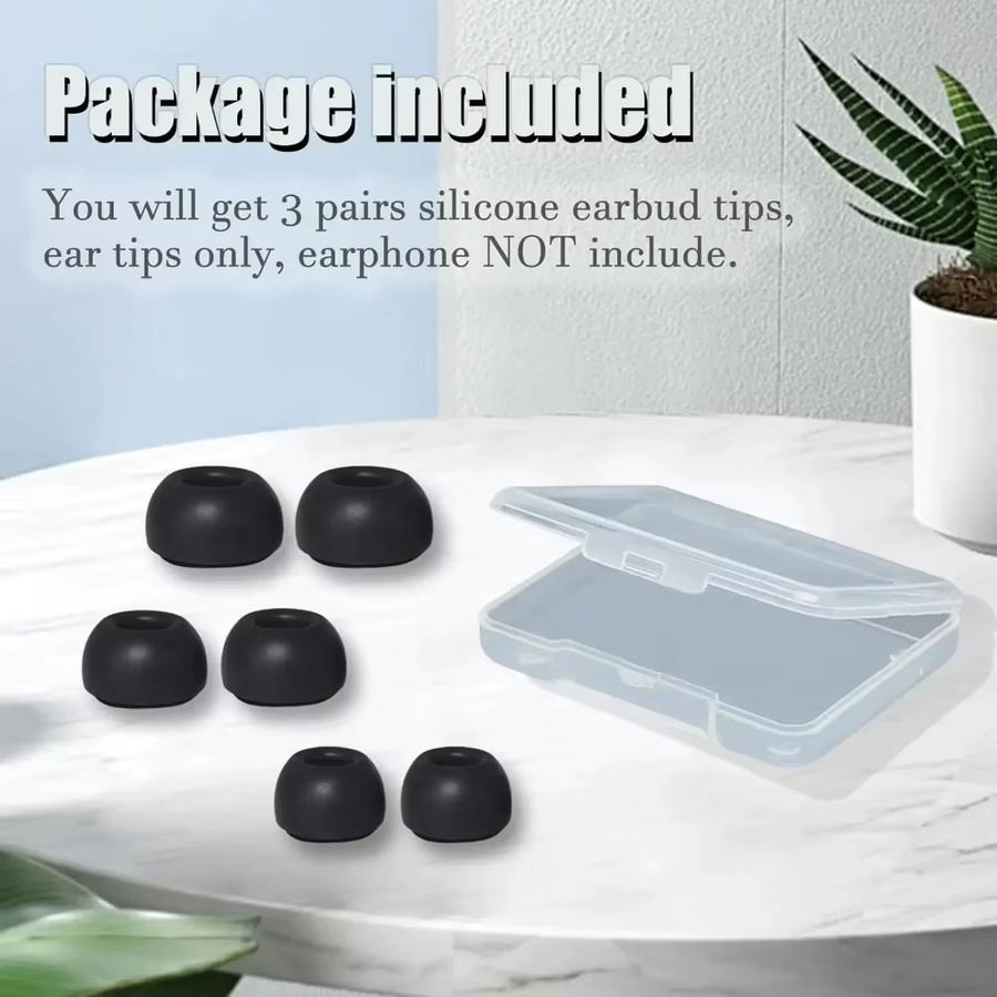3 Paar Silikon-Ohrstöpsel in Weiß als Ersatz für Samsung Galaxy Buds4 Pro und Buds3 Pro In-Ear Kopfhörer - Bild 5