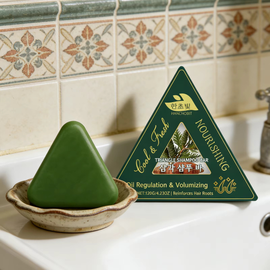 Hanchobit Shampoo-Seife für fettiges Haar, Unisex - Bild 4