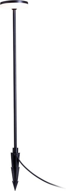 Rendl Stehleuchte Semplice 80 LED Gartenleuchte Schwarz mit Acryl, IP54 - Bild 1