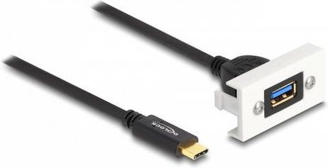 Delock 81388 Erweiterungsmodul 10 GBit/s mit USB-A in Weiß - Bild 1