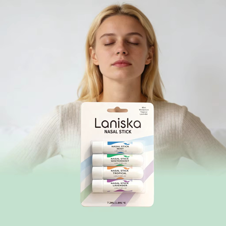 Laniska Nasenstick-Set, Minze, Winterminze, Lavendel, Unisex - Bild 5