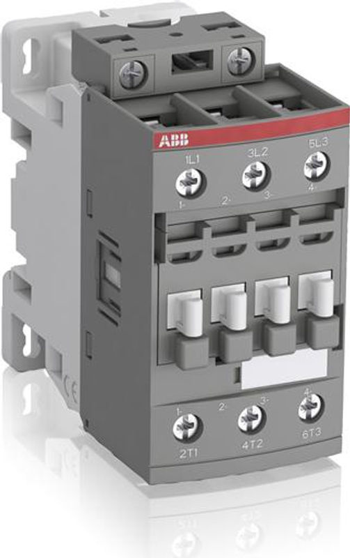 ABB Schütz AF30-30-00-11 in Grau mit 4 Schließern 24V 50A - Bild 2