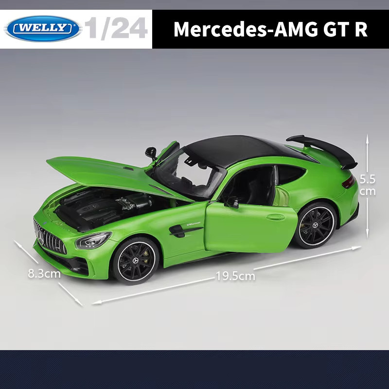 Welly Mercedes-Benz AMG GT R, Sportwagen Modell, 1:24, Metall - Bild 1