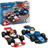 LEGO City Williams Racing und Haas F1 Rennautos Konstruktionsspielzeug ab 4 Jahren - Bild 2