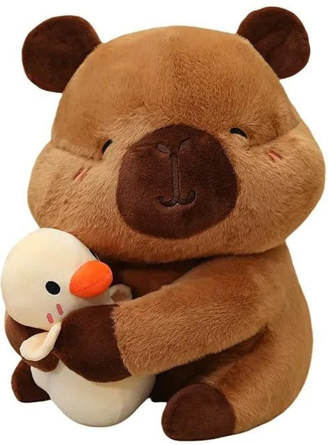 Capybara Plüschtier, Gelbe Ente, 50cm, ab 14 Jahren - Bild 1