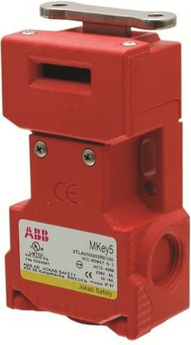 ABB MKey5+ Wahlschalter im Gehäuse mit flachem Betätiger, Rot - Bild 1