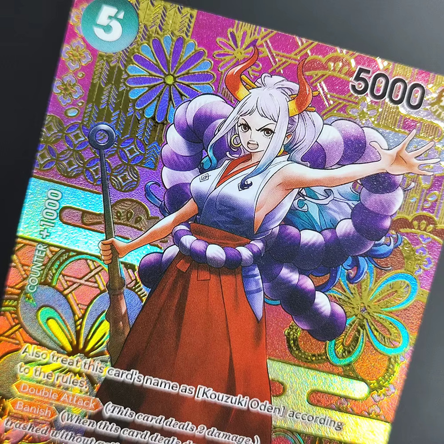 Bandai One Piece Nami Uta Kaidao Enel Yamato SP Erwachen der Neuen Ära OP05 TCG-Sammelkarte - Bild 3