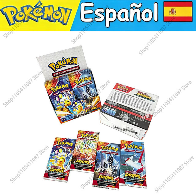 Pokémon Scarlet Violet Surging Sparks Booster, Nachfüllpack, spanisch, ab 6 Jahren - Bild 1
