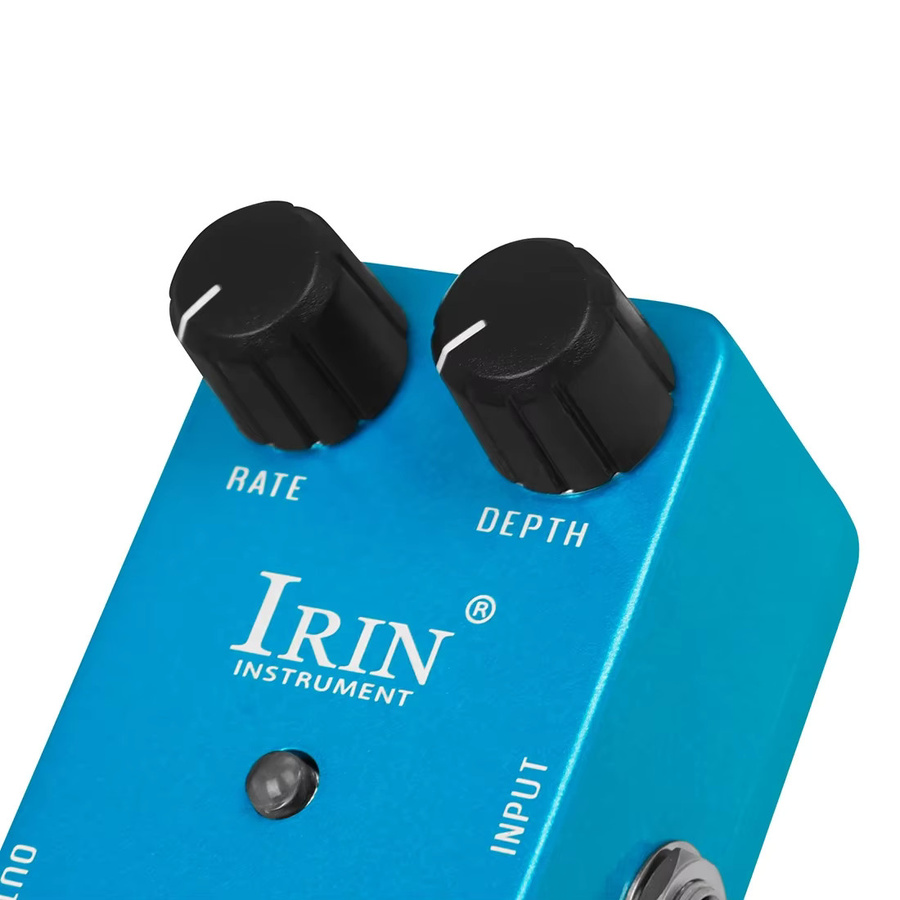IRIN RS-07 Analog Ensemble Gitarreneffektpedal mit Pure Line Chorus Effekten und True Bypass in Blau - Bild 4