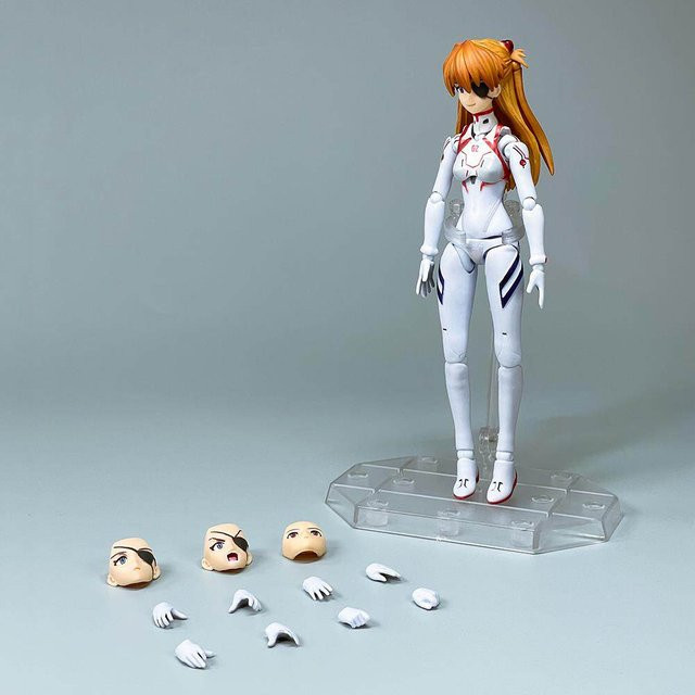 Ko Factory Anime Eva Asuka Mari, Actionfigur, Weißer Kampfanzug, ab 14 Jahren - Bild 1