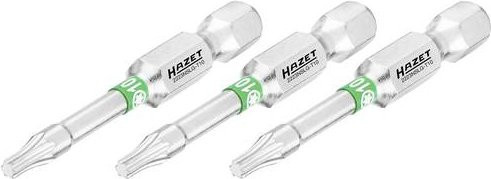 Hazet TX-Bit 2223NSLG-T10/3 Torx T10, Sechskant massiv 6,3 mm, Farbe: Silber - Bild 1