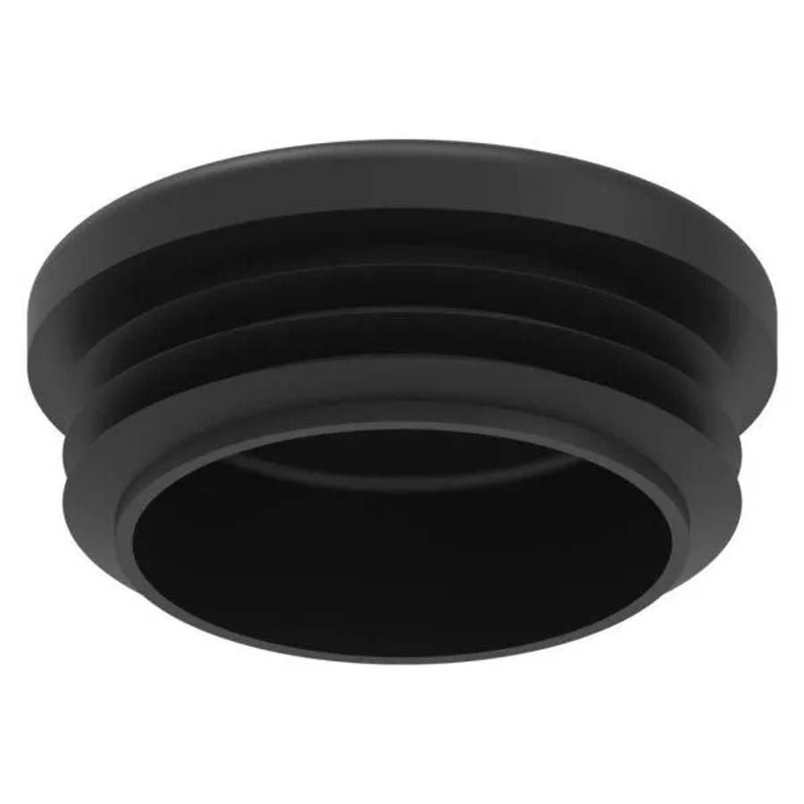FeNau Einsteckkappe aus Kunststoff für Rundrohr Ø 42,4 mm, Wandstärke 2,5-4,0 mm, Schwarz - Bild 2