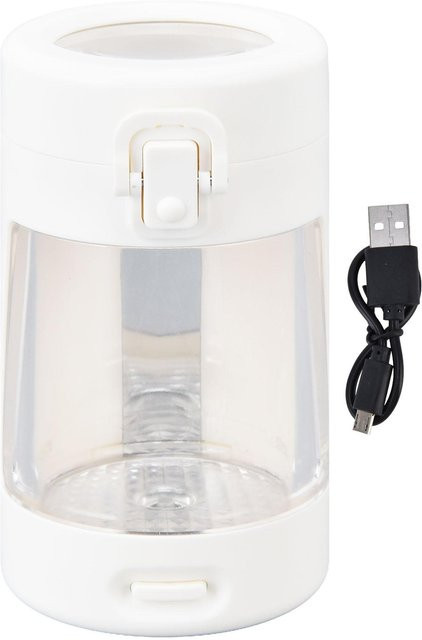 TOMTOP JMS LED-Dichtungs-Vorratsglas aus Glas und Kunststoff, Transparent/Weiß, luftdicht und feuchtigkeitsfest mit 8-facher Vergrößerung - Bild 1