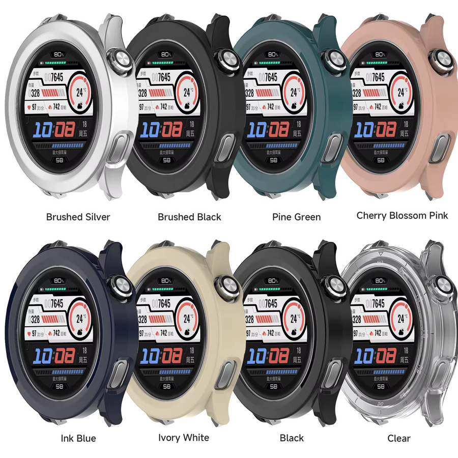 CAOWTAN Schutzhülle für Huawei Watch GT Runner 2, Schwarz - Bild 5