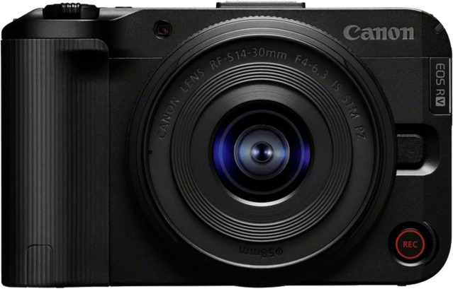 Canon EOS R50 spiegellose APS-C Kamera mit RF-MKit 14-43mm Objektiv in Schwarz - Bild 1