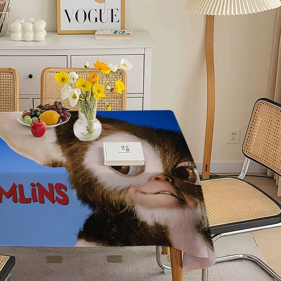 Potdemiel Tischdecke G-Gremlins Film Motiv Multicolor für Küche, Esstisch oder Picknick - Bild 5