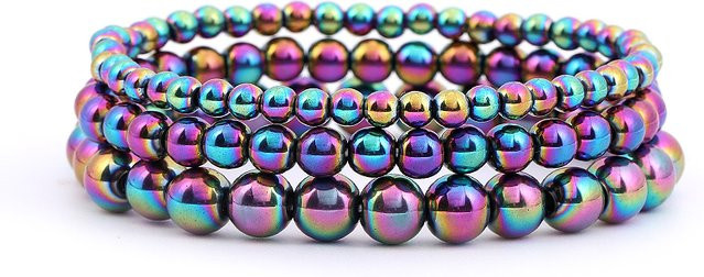 SANSWL Armband, Perle, Hämatit, Bunt - Bild 1