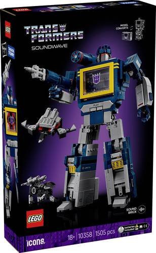 LEGO Icons Transformers, Roboter, 1505 Teile - Bild 1
