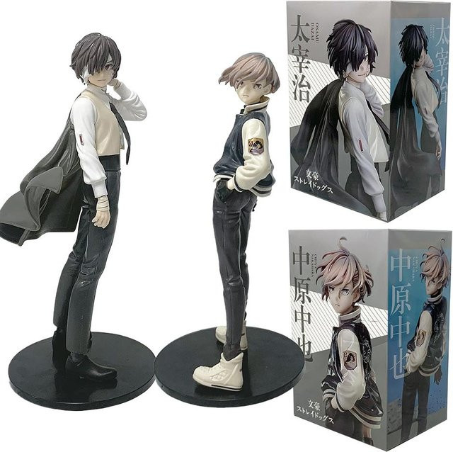 Fashnics Bungo Stray Dogs Nakahara Chuya Dazai Osamu Actionfiguren, PVC, ab 14 Jahren - Bild 1