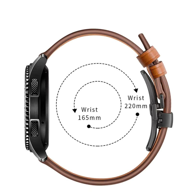 Uhrenarmband Leder, Unisex - Bild 3