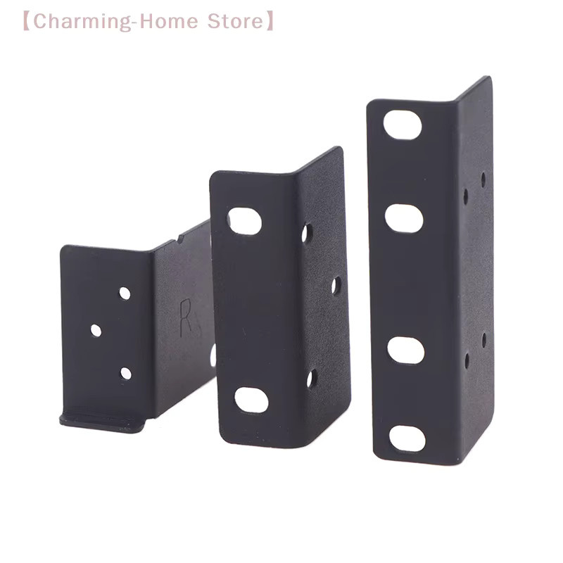 SHIDWJ Rack-Montagehalterung für NVR-Netzwerk-Videorecorder, hängende Halterung in Schwarz, passend für 1U/1,5U/2U - Bild 3