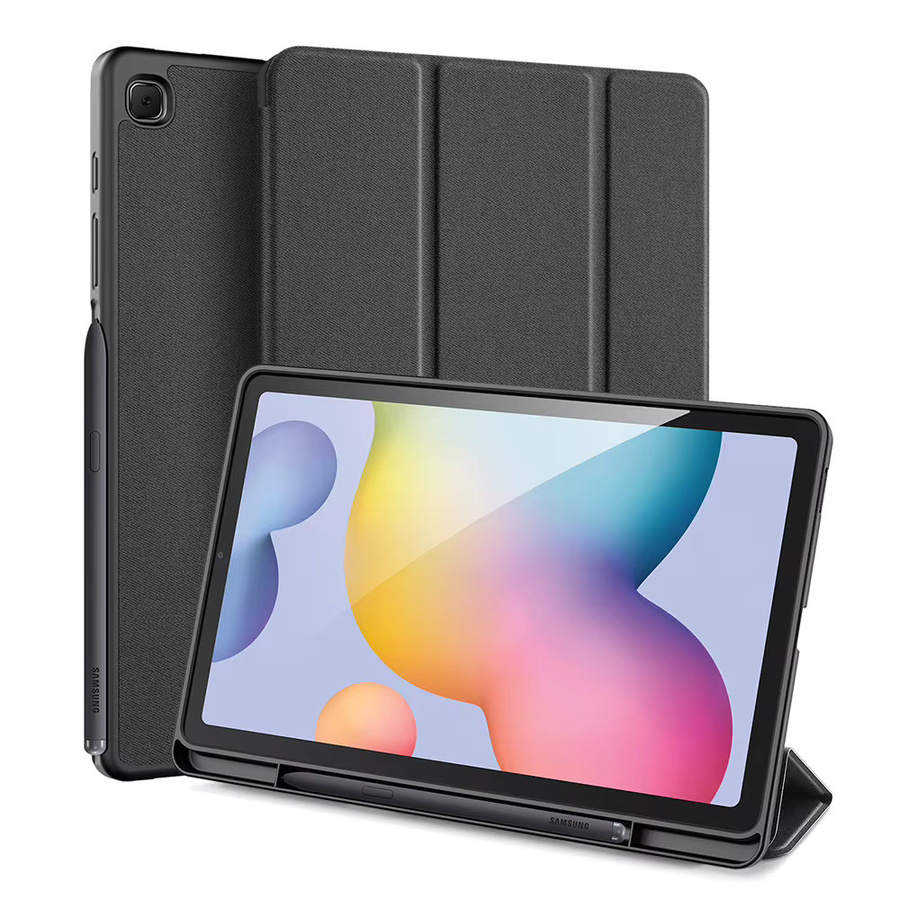 DUX DUCIS Tablet-Hülle in Pink mit dreifach faltbarem Ständer und Stylus-Stifthalter für Samsung Galaxy Tab S10 Ultra, S9 Plus, S9 Fe Plus und S6 Lite inklusive Auto-Sleep-Wake-Funktion - Bild 2
