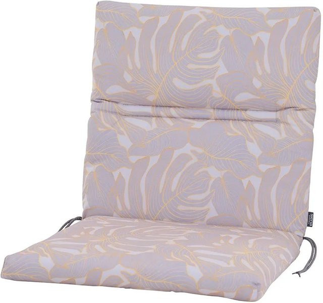 Siena Garden Sesselauflage Comfort Niedriglehner Tropical, Mehrfarbig, B: 96 cm, T: 48 cm, H: 7 cm - Bild 1