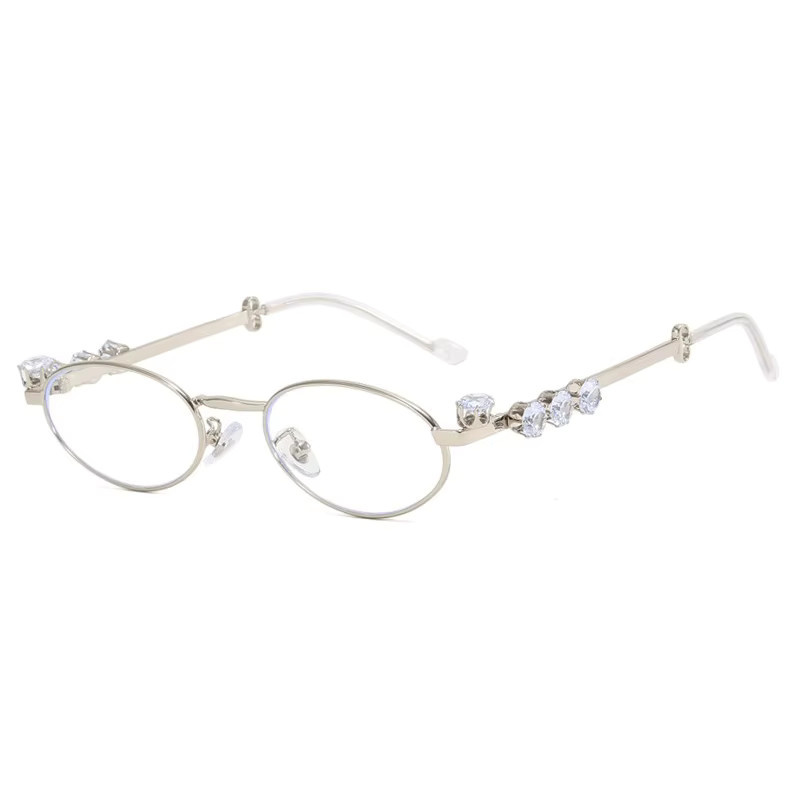 Reboto Sonnenbrille oval, Metall, Vollrand, Damen - Bild 3