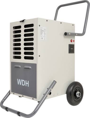 WDH Bautrockner WDH-50B in Grau und Weiß mit 485W Leistung und 50 l/Tag Entfeuchtungsleistung für bis zu 100m² - Bild 1