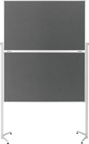 Magnetoplan Moderationstafel Evolution plus mobile Filztafel Grau - Bild 1